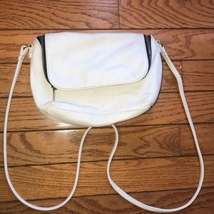 small white purse